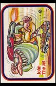 Awsome! All-Stars (Base Set) card 52-B John The Jet / Puzzle Back