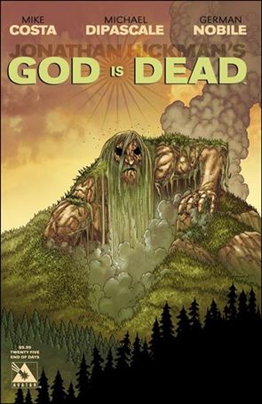 God is Dead issue 25-C Jacen Burrows End of Days Cover