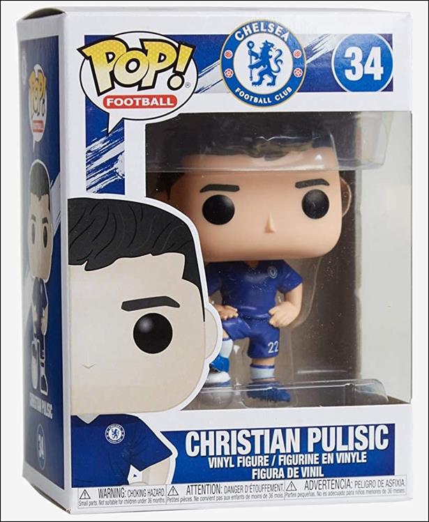 Pop! Football (Soccer) figure 34 Christian Pulsic