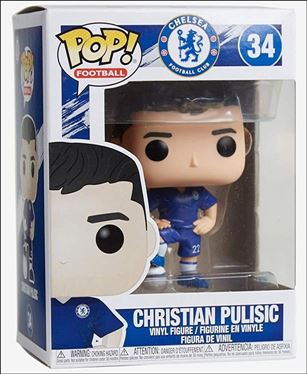 Pop! Football (Soccer) figure 34 Christian Pulsic
