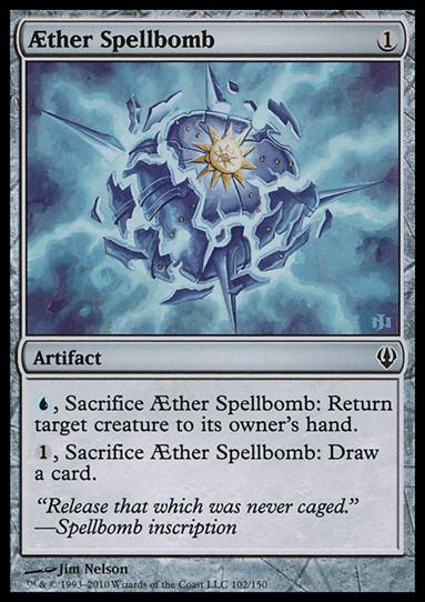 Magic the Gathering: Archenemy (Base Set) card 102 Æther Spellbomb