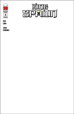 King Spawn issue 9-B Blank/Sketch Cover