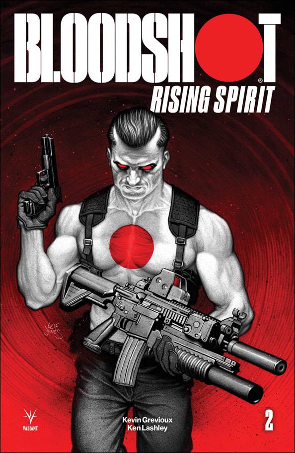 Bloodshot: Rising Spirit issue 2-B Leif Jones Cover