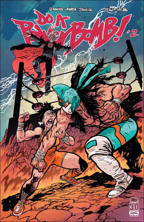 Do a Powerbomb issue 2 Daniel Warren Johnson Cover