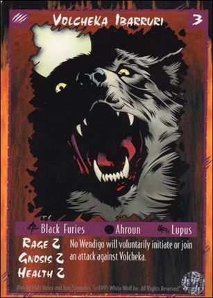 Rage Limited (Base Set) card 295 Volcheka Ibarruri 