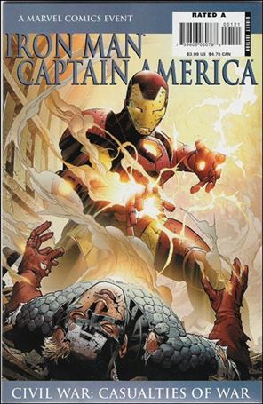 Iron Man/Captain America: Casualties of War issue 1 Iron Man Victorious Cover