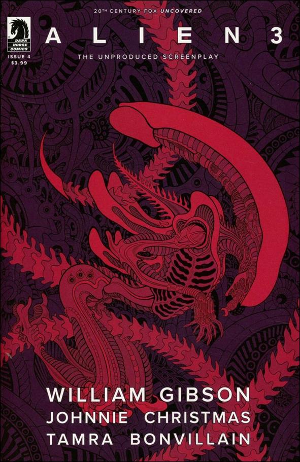 William Gibson's Alien 3 issue 4-B Tradd Moore Cover
