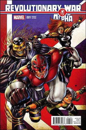 Revolutionary War: Alpha issue 1-B Barry Kitson 1:25 Cover