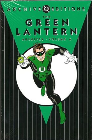 Green Lantern Archives issue 6 Dust Jacket