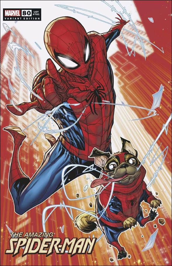 Amazing Spider-Man (2018) issue 80-C Jonboy Meyers Frankie's Comics Cover