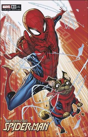 Amazing Spider-Man (2018) issue 80-C Jonboy Meyers Frankie's Comics Cover