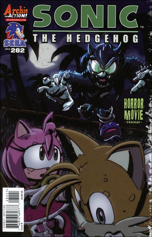 Sonic the Hedgehog (1993) issue 282-B T. Rex Cover