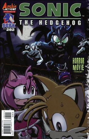 Sonic the Hedgehog (1993) issue 282-B T. Rex Cover