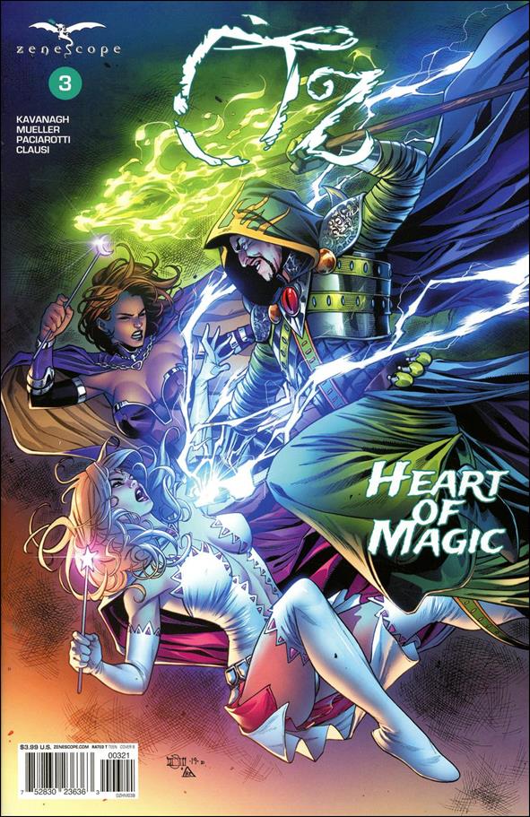 Oz: Heart of Magic issue 3-B Michael Santamaria Cover