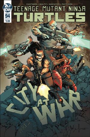 Teenage Mutant Ninja Turtles (2011) issue 94 Dave Wachter Cover