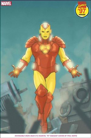 Invincible Iron Man (2022) issue 15-B Phil Noto Marvel '97 Cover