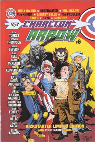 Charlton Arrow issue 6-B Kickstarter Cover