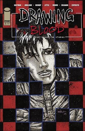 Drawing Blood (2024) issue 9-C Kevin Eastman Checkered Cover