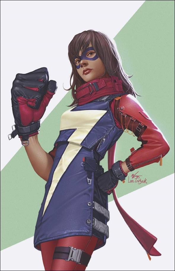Captain Marvel (2019) issue 31-C InHyuk Lee AAPI Heritage 1:50 Virgin Cover
