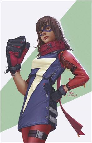 Captain Marvel (2019) issue 31-C InHyuk Lee AAPI Heritage 1:50 Virgin Cover
