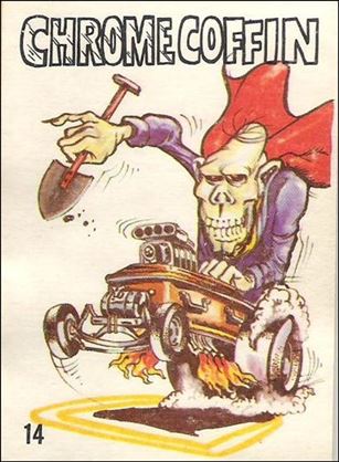 Odd Rods (Base Set) card 14 Chrome Coffin