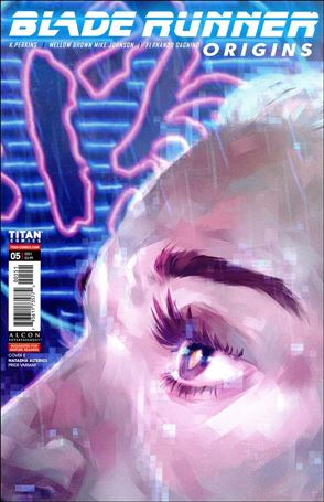 Blade Runner Origins issue 5-E Natasha Alterici Cover