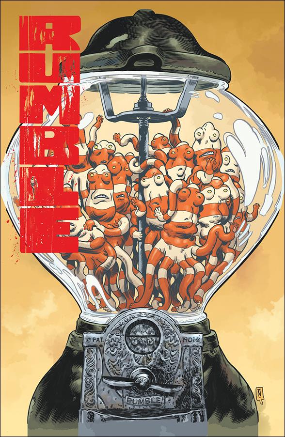 Rumble (2017) issue 10-B Troy Nixey Cover