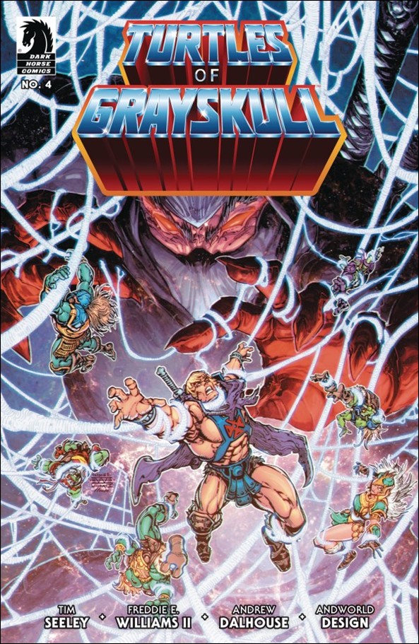 Masters of the Universe / Teenage Mutant Ninja Turtles: Turtles of Grayskull issue 4 Freddie E. Williams II Cover