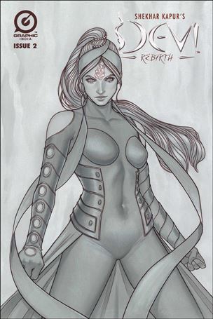 Devi: Rebirth issue 2-B Jenny Frison Sketch Cover