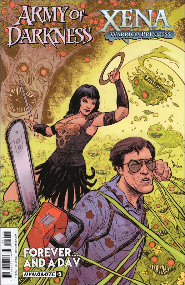 Army of Darkness Xena: Warrior Princess Forever... and a Day issue 5 Kyle Strahm Cover