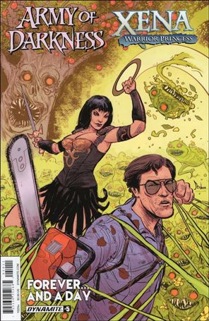 Army of Darkness Xena: Warrior Princess Forever... and a Day issue 5 Kyle Strahm Cover