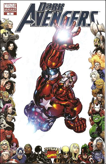 Dark Avengers (2009) issue 8-B 1:10 70th Frame Cover