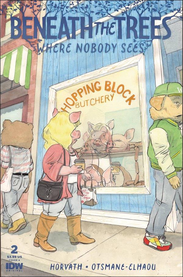 Beneath the Trees Where Nobody Sees issue 2 Patrick Horvath Cover
