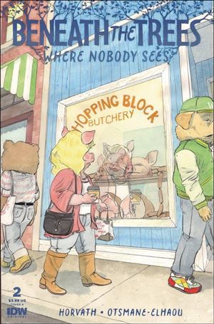 Beneath the Trees Where Nobody Sees issue 2 Patrick Horvath Cover