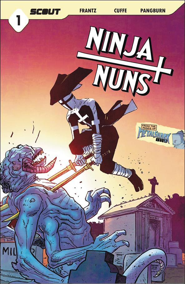 Ninja Nuns issue 1 Jason Copland Cover
