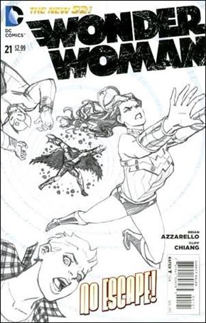 Wonder Woman (2011) issue 21-B 1:25 Sketch Cover