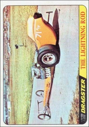 Hot Rods (Base Set) card 44 The Lightning Rod (Orange Back)