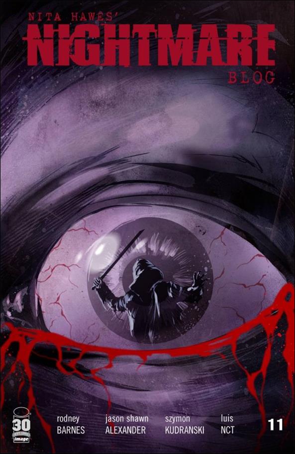Nita Hawes' Nightmare Blog issue 11 Szymon Kudranski Cover