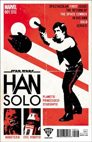 Han Solo issue 1-I David Aja Fried Pie Cover