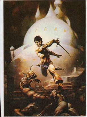 Frazetta (Base Set) card 51 Sword of Mars