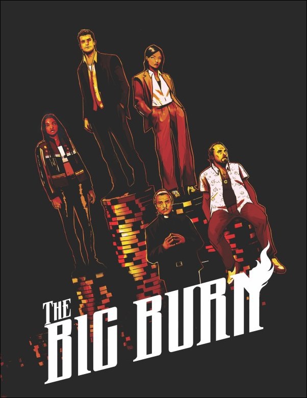 Big Burn issue 3 Lee Garbett Wraparound Cardstock Cover