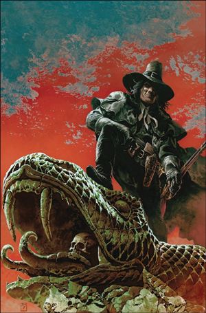 Solomon Kane: The Serpent Ring issue 1-F J. H. Williams III Virgin Cover