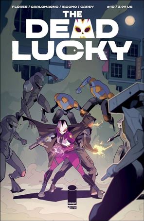 Dead Lucky issue 10 French Carlomagno Cover