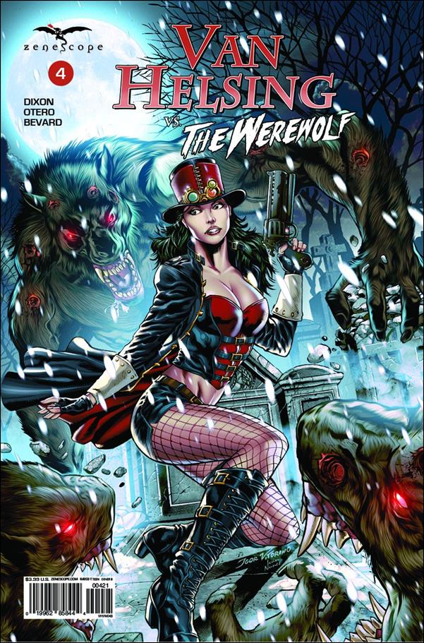 Van Helsing vs the Werewolf issue 4-B Igor Vitorino Cover