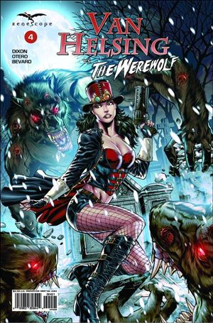 Van Helsing vs the Werewolf issue 4-B Igor Vitorino Cover