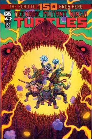 Teenage Mutant Ninja Turtles (2011) issue 150-F Caspar Wijngaard 1:10 Cover