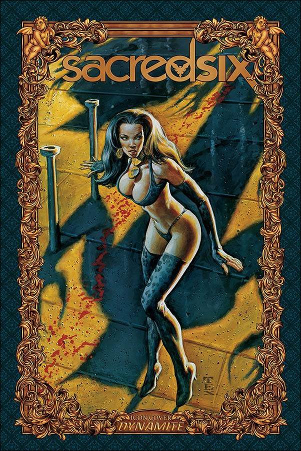 Sacred Six issue 1-K Mark Texeira 1:50 Icon Cover