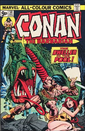 Conan the Barbarian (1970) issue 50-B UK Price Cover