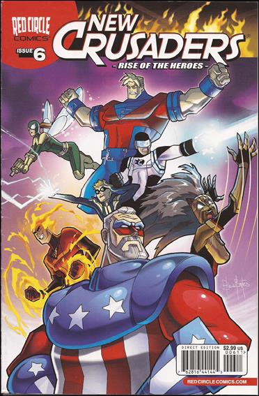 New Crusaders: Rise of the Heroes issue 6 Ben Bates Standard Cover