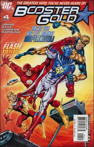 Booster Gold (2007) 4-A by DC